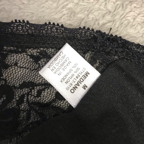 Zenana OutFitters AllOver Black Lace Tube Bra - Picture 4 of 9